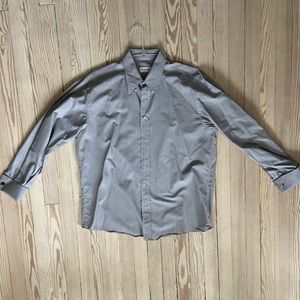 YSL GREY DRESS SHIRT